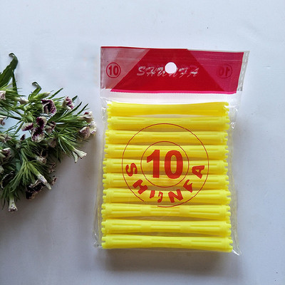 3 pakiranja uvijača za kosu Uvijači za kosu Frizerski valovi Hladna trajna šipka Kukuruzna kopča za kosu Uvijač pričvršćen gumenom trakom otpornom na toplinu U852