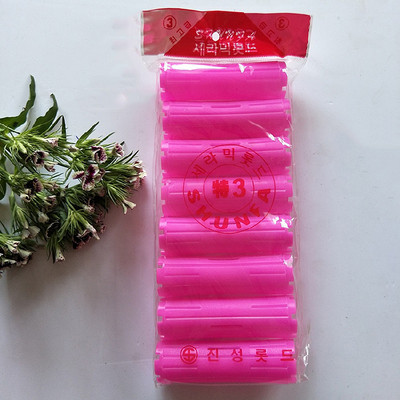 3 pakiranja uvijača za kosu Uvijači za kosu Frizerski valovi Hladna trajna šipka Kukuruzna kopča za kosu Uvijač pričvršćen gumenom trakom otpornom na toplinu U852