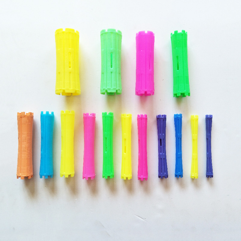 3 pakiranja uvijača za kosu Uvijači za kosu Frizerski valovi Hladna trajna šipka Kukuruzna kopča za kosu Uvijač pričvršćen gumenom trakom otpornom na toplinu U852