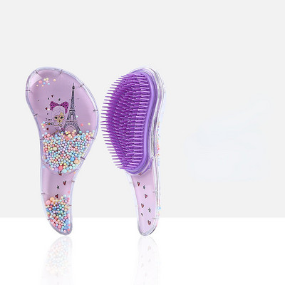 Cartoon Magic Smooth Comb Antisztatikus Masszázs Hajkefe Tangle Detangle Gyermek Unikornis Hajkefe Fésű Szalon Hajformázó eszköz