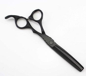 Нови професионални Япония 440c 5,5 и 6 инча черни ножици за подстригване и изтъняване фризьорски ножици инструменти комплект фризьорски ножици