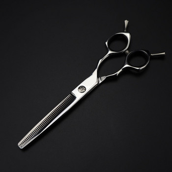 Професионална JP 440c стомана 6,5 \'\' ножици за рязане Сребърни ножици за подстригване фризьорски ножици за подстригване фризьорски ножици