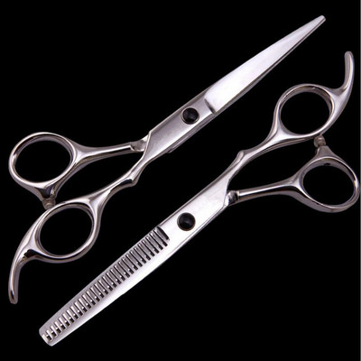 Profesionalios Japan 6kr plieninės 6 colių plaukų žirklės Pjovimo žirklės kirpykla makas retinimo žirklės kirpėjas kirpyklų žirklės