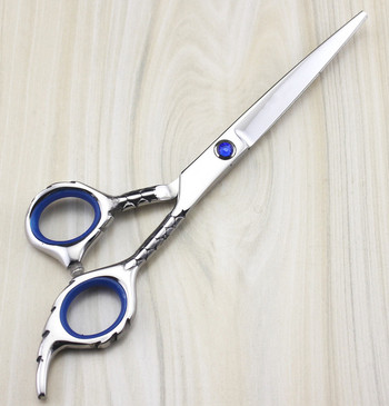 Класически 6-инчови ножици за коса 440c, подстригани от змийска кожа, ножици за изтъняване на косата, makas, режещи бръснарски инструменти, ножици, комплект фризьорски ножици