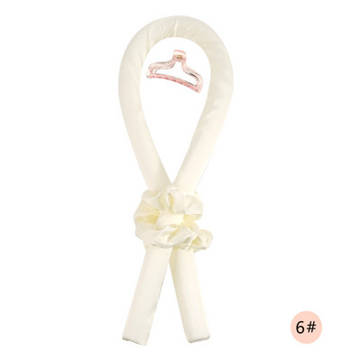 Šipka za uvijače bez zagrijavanja Traka za glavu Lazy Curler Komplet svilenih vrpci za uvijače bez zagrijavanja Uvijač za kosu Pjenasti valjak Valovi kovrče Alati za oblikovanje