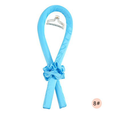 Šipka za uvijače bez zagrijavanja Traka za glavu Lazy Curler Komplet svilenih vrpci za uvijače bez zagrijavanja Uvijač za kosu Pjenasti valjak Valovi kovrče Alati za oblikovanje