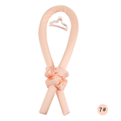 Šipka za uvijače bez zagrijavanja Traka za glavu Lazy Curler Komplet svilenih vrpci za uvijače bez zagrijavanja Uvijač za kosu Pjenasti valjak Valovi kovrče Alati za oblikovanje