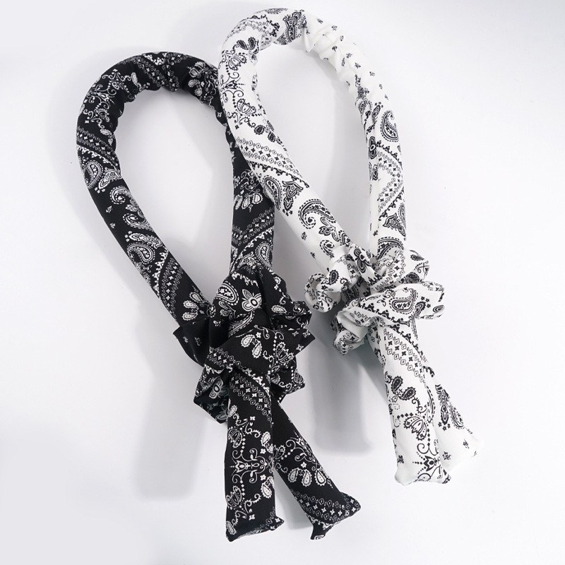 Šipka za uvijače bez zagrijavanja Traka za glavu Lazy Curler Komplet svilenih vrpci za uvijače bez zagrijavanja Uvijač za kosu Pjenasti valjak Valovi kovrče Alati za oblikovanje