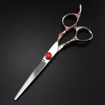 Професионална японска дръжка 440c Red Plum 6-инчови ножици за подстригване фризьорски салон фризьорски ножици фризьорски ножици
