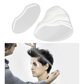 Защитен щит за лице Пластмасова защитна козирка за цялото лице за многократна употреба за лак за коса, подстригване на бретон, горещо боядисване на коса