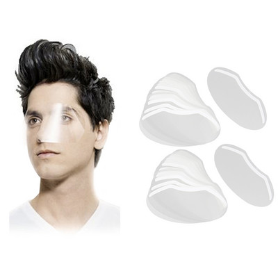 Protecție facială de siguranță Vizor de protecție complet din plastic reutilizabil pentru fixativ, tuns breton, vopsire fierbinte a părului