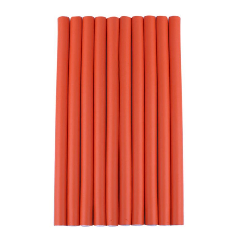 10 komada univerzalnog uvijača za uvijanje kose Čarobni zračni valjci za kosu Mekane pjenaste štapiće za uvijanje kose Alat za oblikovanje kose Nasumična boja