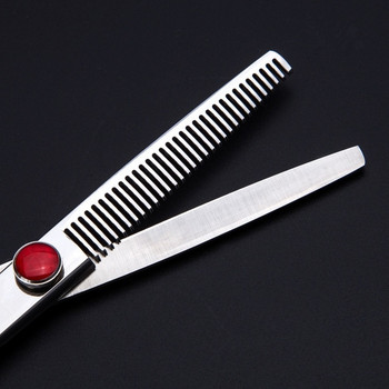 професионална Япония 440C gem dragon ножици за коса чанта комплект ножици за подстригване бръснарски ножици за филиране ножици фризьорски ножици