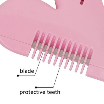 Детски бретон Подстригване Сладко розово във формата на сърце Домакински аксесоари за коса Подстригване на бретон Разклонение Специална машинка за подстригване