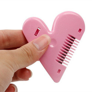 Детски бретон Подстригване Сладко розово във формата на сърце Домакински аксесоари за коса Подстригване на бретон Разклонение Специална машинка за подстригване