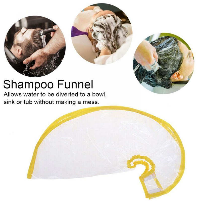 Spălarea părului Clătire Cape Pacienți Vârstnici Handicap Instrument Pâlnie Salon de vopsea Frizer Spălat Cape Frizer Păr Spălarea părului