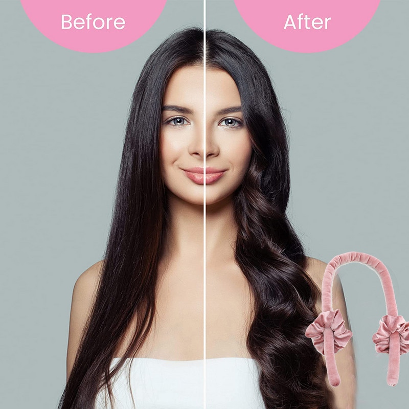 dodaci za kosu uvijač kovrče bez zagrijavanja kovrčavi proizvodi za ljepotu 3-dijelni set Baršunasto uvijače fleksi šipke čarobni frizerski alati