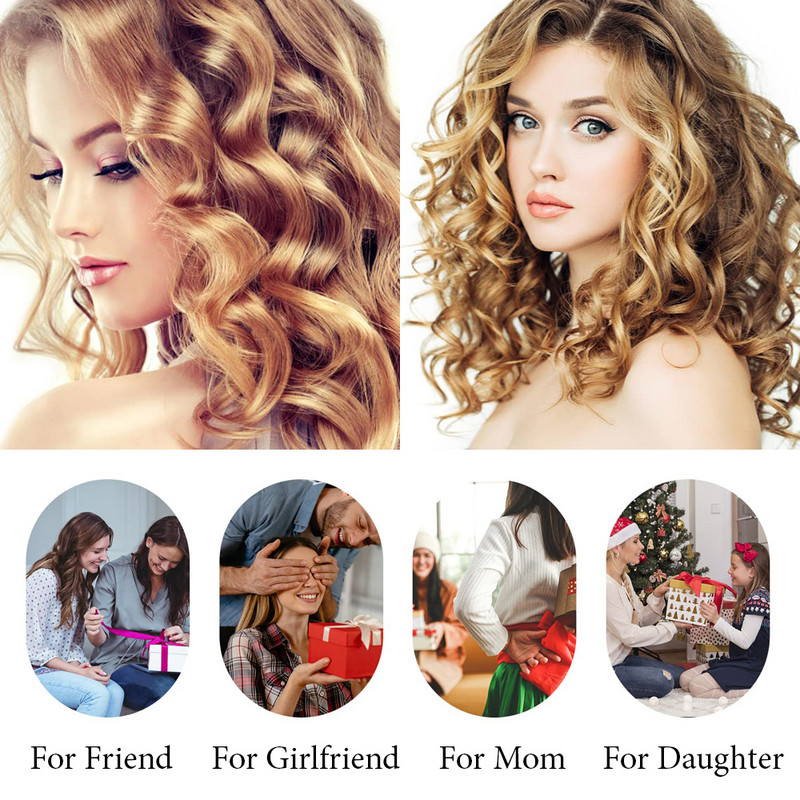 Nekarsējams kērlinga stieņa galvas saite Octocurl matu lokotājs bez karstuma mīkstas putas rullīši Lazy matu ruļļi Wave Formers miega veidošanas rīks