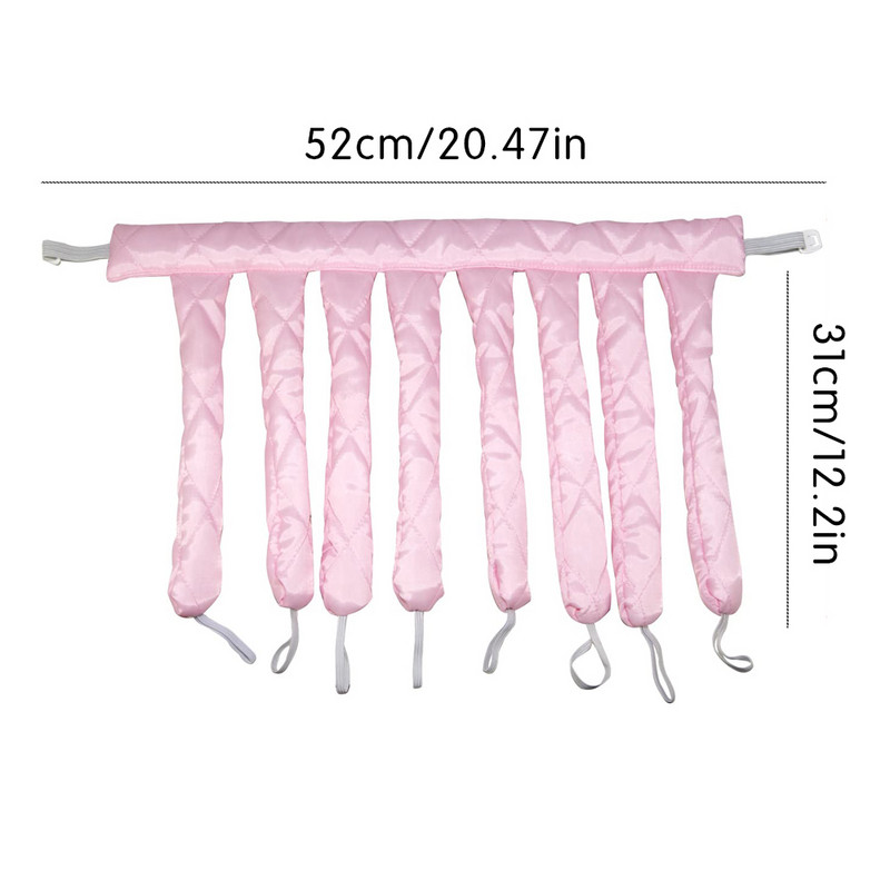 Nekarsējams kērlinga stieņa galvas saite Octocurl matu lokotājs bez karstuma mīkstas putas rullīši Lazy matu ruļļi Wave Formers miega veidošanas rīks