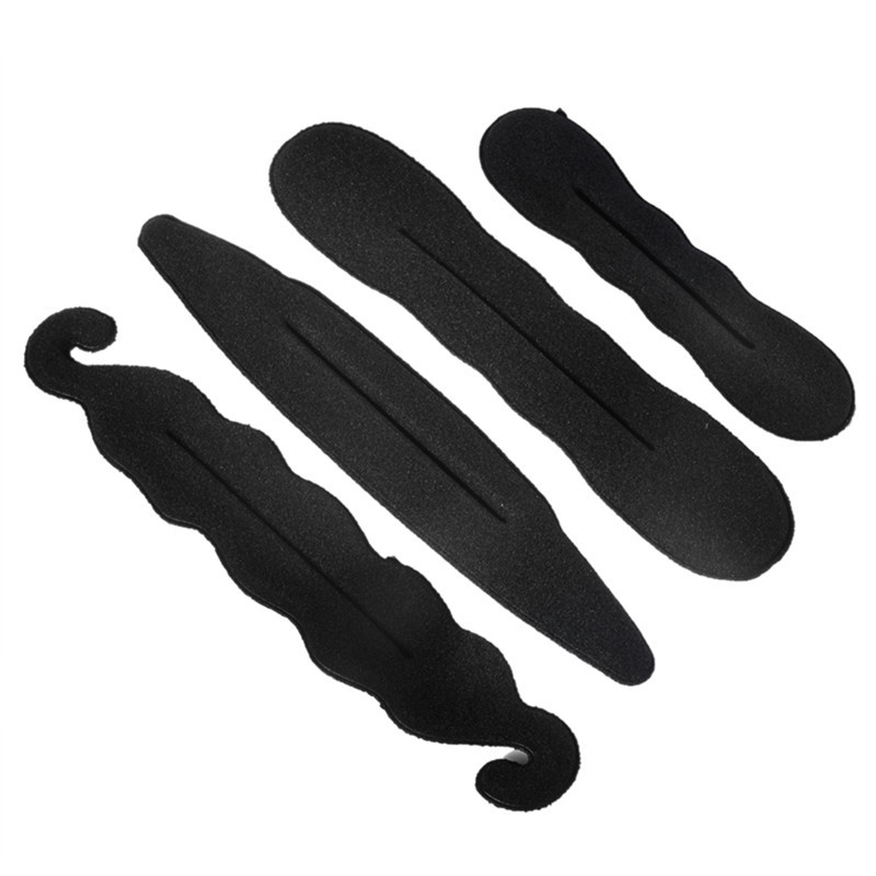 4 бр./компл. Вълшебна гъба Възглавница Дамски меки ролки за коса Пяна и гъба Маши за коса Ролки Направи си сам Бръснарски салон Грижа за косата Инструменти за оформяне