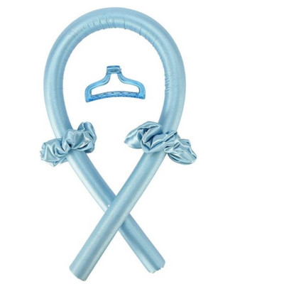 Nekarsējama kērlinga stieņa galvas saite Lazy Curler Zīda kērlinga lente Zīda kērlinga lente Karstuma matu kērlinga lente Padara matus cirtainus