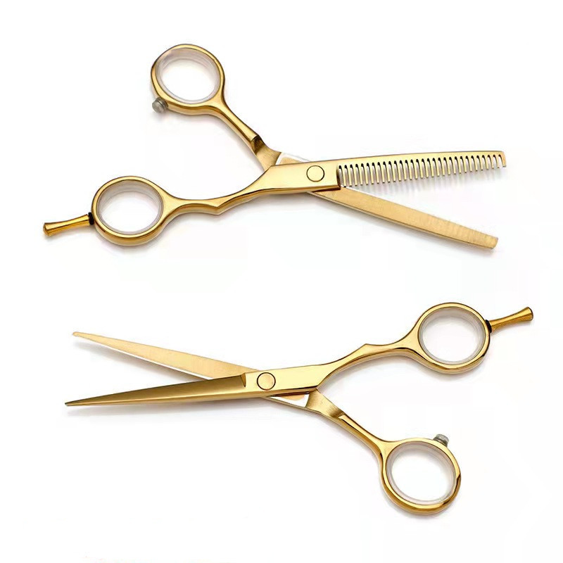 Salon Beauty Tool 5,5 hüvelykes fodrászat vágó olló vékonyító olló