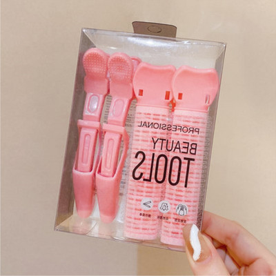 Hair Root Fluffy Clip Σετ Σγουρά Μαλλιά Σγουρά Μαλλιά Ρολό Μαλλιά Φυσικά Χνουδωτά Κτυπήματα Κλιπ styling Hair Pin Κορεάτικα αξεσουάρ μαλλιών