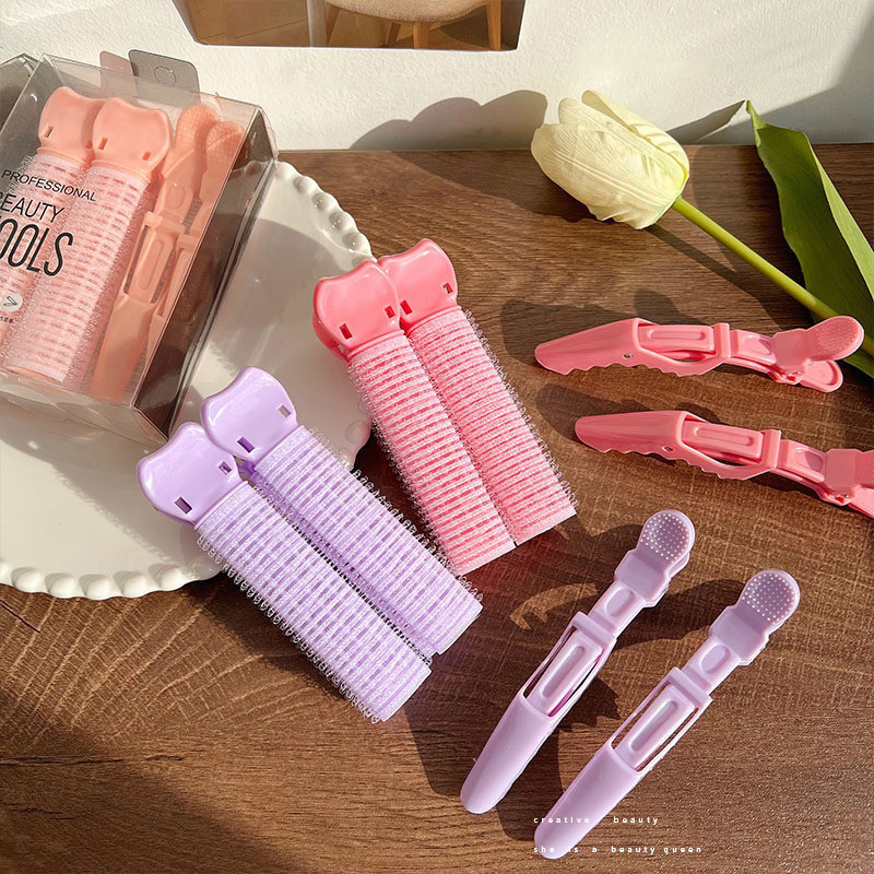 Hair Root Fluffy Clip Σετ Σγουρά Μαλλιά Σγουρά Μαλλιά Ρολό Μαλλιά Φυσικά Χνουδωτά Κτυπήματα Κλιπ styling Hair Pin Κορεάτικα αξεσουάρ μαλλιών