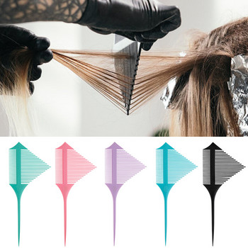 Χτένη Βαφής Μαλλιών Μυτερή Χτένα ουράς Αντιστατική Προμήθειες Κομμωτηρίου Hairstylist Highlighting Cob Plastic Convenient Flexible