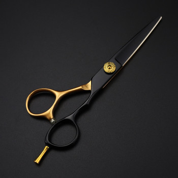 професионална японска стомана 440c 6 инча розово злато ножици за коса фризьорски инструменти ножици за подстригване фризьорски ножици