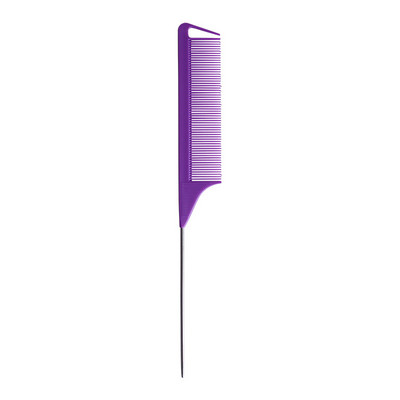 Salon profesional cu mâner din lemn, perie de păr naturală de mistreț, pieptene de păr pufos, pieptene subțire, perie de păr, instrument de frizerie