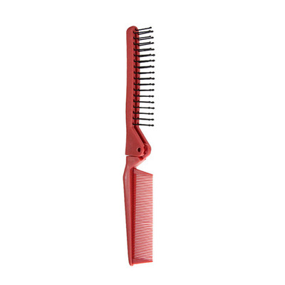 Salon profesional cu mâner din lemn, perie de păr naturală de mistreț, pieptene de păr pufos, pieptene subțire, perie de păr, instrument de frizerie