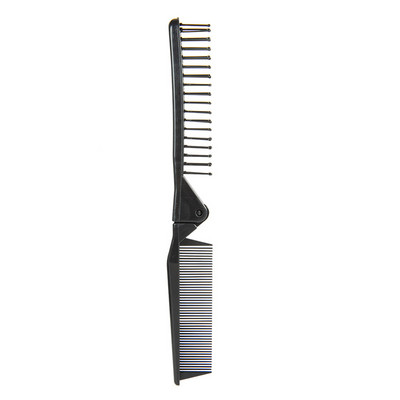Salon profesional cu mâner din lemn, perie de păr naturală de mistreț, pieptene de păr pufos, pieptene subțire, perie de păr, instrument de frizerie