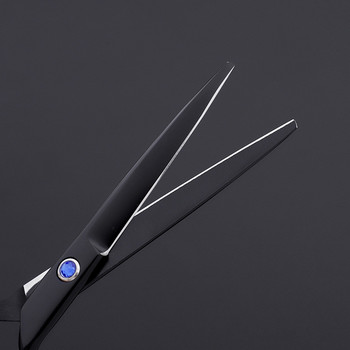 4 цвята професионална япония 440c 6 \'\' ножици за коса със сини скъпоценни камъни ножици за подстригване бръснар makas ножици за подстригване фризьорски ножици