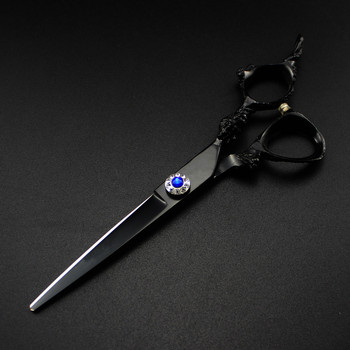 професионална япония 440c 6 \'\' черни драконови ножици за подстригване фризьорски фризьорски ножици фризьорски ножици