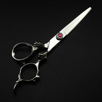 професионална япония 440c 6\'\' sliver dragon cut hair ножици подстригване бръснар фризьорски фризьорски ножици фризьорски ножици