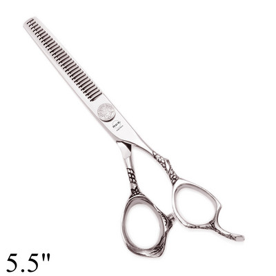 Purple Dragon 5.5" 6" Foarfece de coafură pentru frizer profesional JP 440C Foarfece pentru tunsoare Foarfece pentru subțiere Dropshipping Z9009