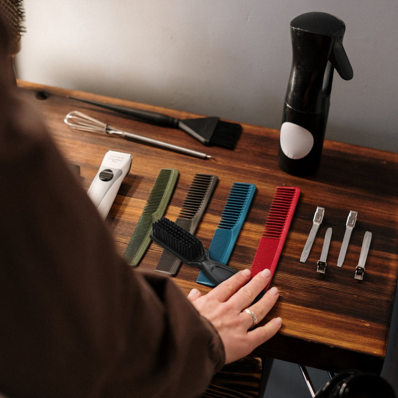 Šepetys Plaukų dulkių šluostė Kaklas Kirpėjas Pjovimas Valymas Plaukų kirpimas Kirpimas Sulaužytas valiklis Kirpėjas Veido Įrankis Šlavimo šepečių rinkinys Didelis