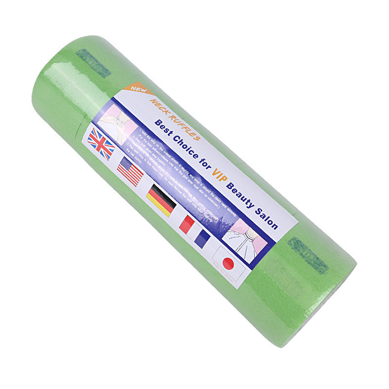Vienkartinis ištempiamas kirpėjo kaklo popieriaus rulonas Kirpėjas Kirpėjas Kaklo juostelės Kirpėjo priedai Kirpyklos apykaklė