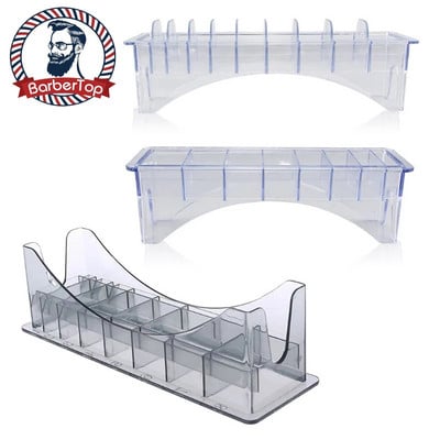 Cutie de depozitare pe bază de grilă 8/10 pentru tuns universal 8P/10P Pieptene de ghidare cu limită pentru tuns pentru frizer Accesorii pentru set de instrumente de coafat