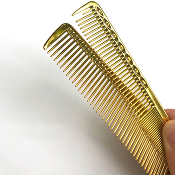 Галванопластика Златен гребен за коса Професионални фризьорски гребени Ултра тънка четка за подстригване Боядисване на коса Инструменти за фризьорство Аксесоари за салон