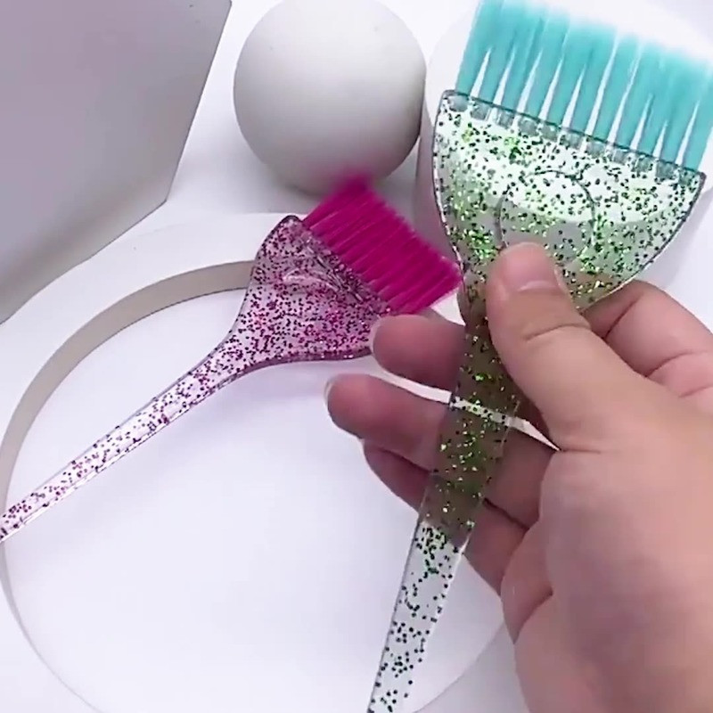 1 τμχ Βούρτσα βαφής μαλλιών Pro Hairdressing Dye Cream Brush Εργαλείο βαφής μαλλιών Πρακτικά αξεσουάρ σαλονιού Χτένη χλωρίνης Εργαλείο κουρείου