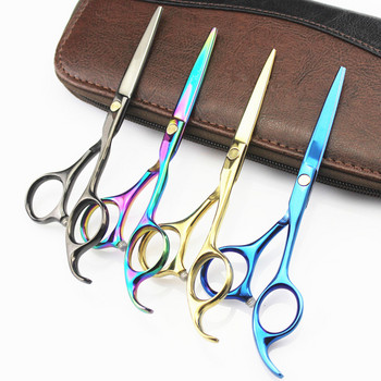 професионална япония 440c 5,5-инчови ножици за коса бръснар makas ножици за подстригване тънки ножици комплект фризьорски ножици