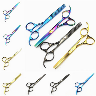 Japonia profesională 440c 5.5 inch foarfece de tuns frizer makas foarfece de subțiere set de foarfece de coafură