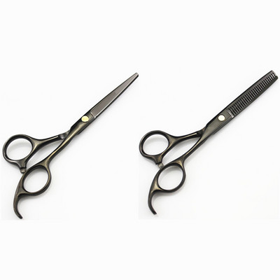 Japonia profesională 440c 5.5 inch foarfece de tuns frizer makas foarfece de subțiere set de foarfece de coafură