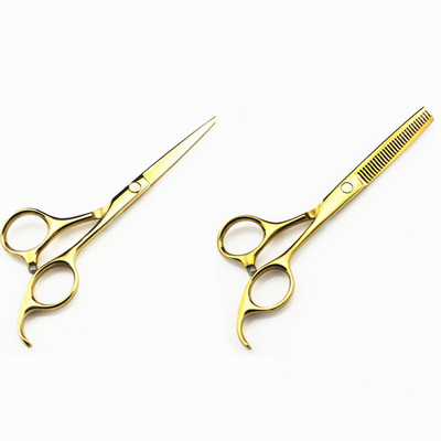 Japonia profesională 440c 5.5 inch foarfece de tuns frizer makas foarfece de subțiere set de foarfece de coafură