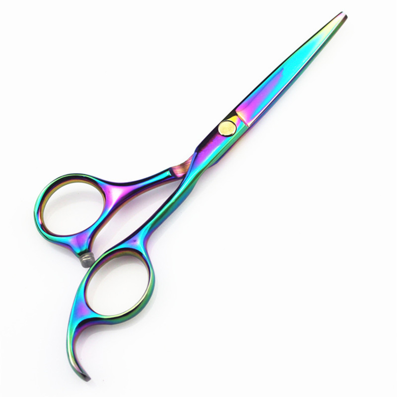 Japonia profesională 440c 5.5 inch foarfece de tuns frizer makas foarfece de subțiere set de foarfece de coafură