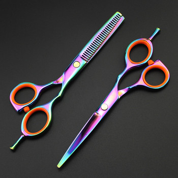 Професионална японска стомана 5,5 \'\' ножици за подстригване бръснарски набор от ножици за подстригване makas ножици за подстригване фризьорски ножици