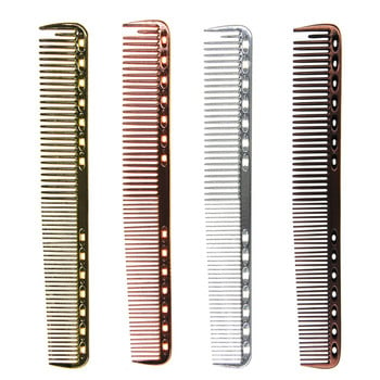 Space Aluminuml Hair Comb Βούρτσα μαλλιών Styling Hairdressing Εξαιρετικά λεπτή αντιστατική κοπή Βούρτσα μαλλιών βαφής Εργαλείο στυλ μαλλιών