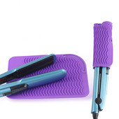 Covoraș din silicon rezistent la căldură pentru placa de îndreptat păr Covoraș din silicon multifuncțional pentru instrument de coafat cu fier plat